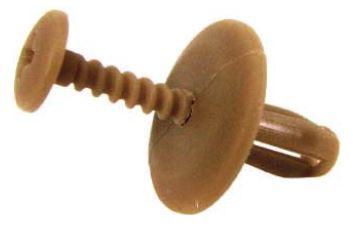 Botão revestimento Scania Bege