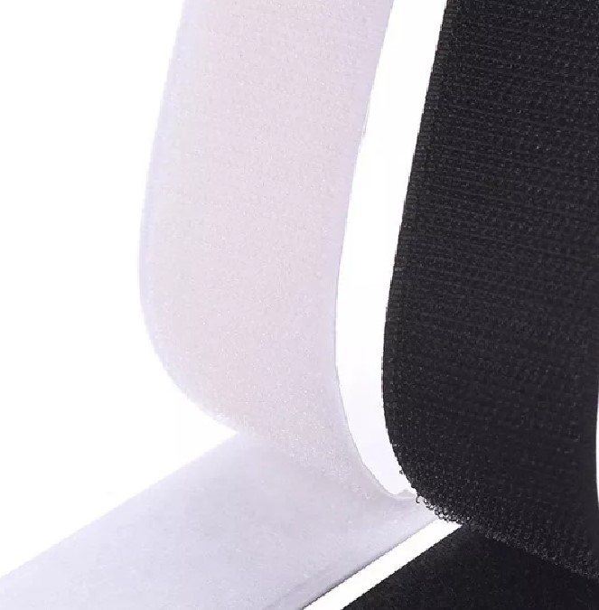Velcro 5 CM - Preto e Branco
