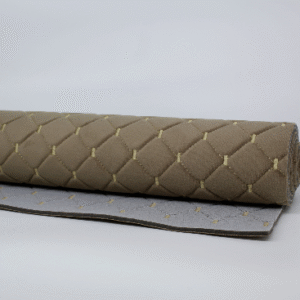 Veludo Diamante - Castor com Bege