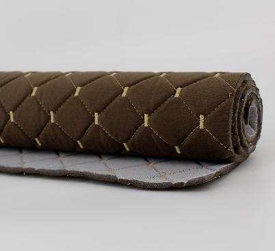 Veludo Diamante - Chocolate com Bege