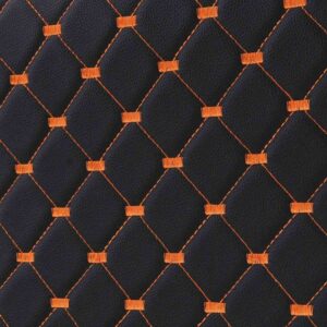 Courvin Diamante - Preto com Laranja