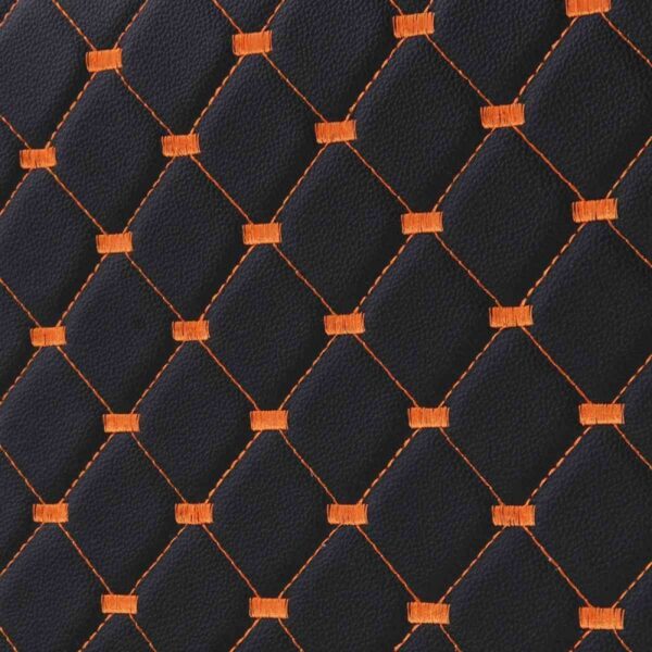 Courvin Diamante - Preto com Laranja