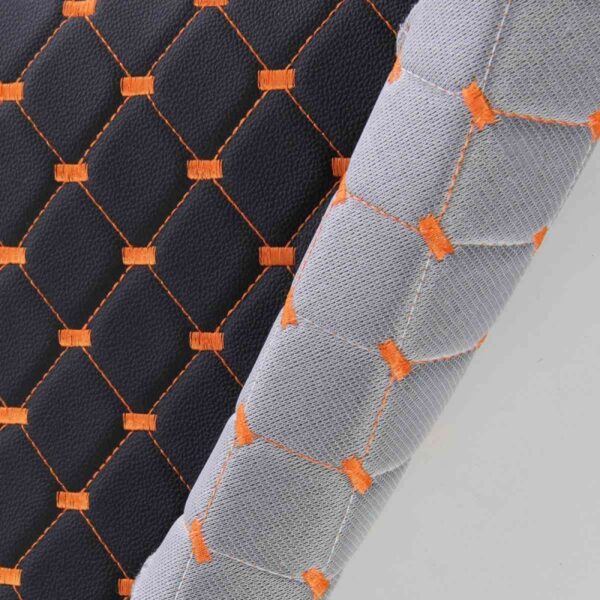 Courvin Diamante - Preto com Laranja - Image 2