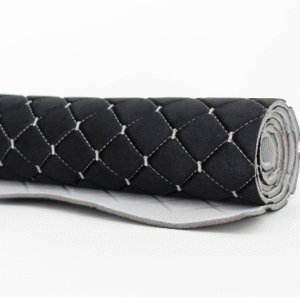 Veludo Diamante - Preto com Prata