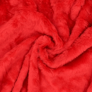 Tecido Pelúcia Vermelho